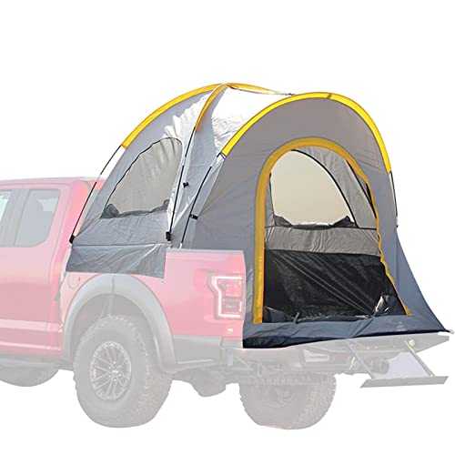 YXMPCZYY Pickup Truck Tent Truck Camping Tent For 5.5ft Bed | Weatherproof 210D Oxford Cloth + Glass Fiber For Outdoor Camping Hiking Accessories ()