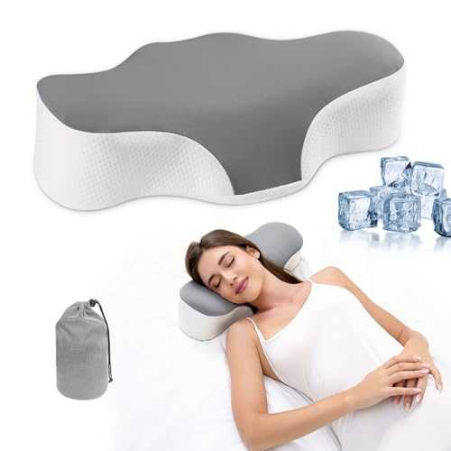 Bespilow Camping Pillow Lightweight,Easy to Carry,Memory Foam Travel Pillow,Cervical Neck Pillow,Backpacking Pillow,Portable Pillow with Travel Storage Bag, Upgraded Alternative to Inflatable Pillows