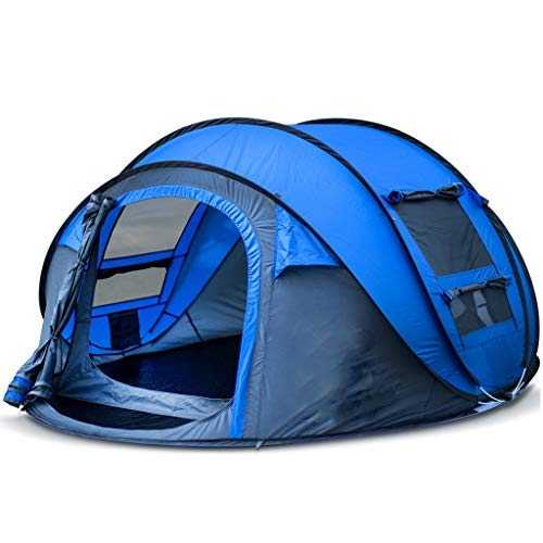 Tent Windproof Waterproof Camping Tent Camping Tent, Automatic pop up Tent, 3 Person Lightweight Tent,Waterproof Windproof, Outdoor, Traveling,Hiking Outdoor Camping Supplies Easy Large Capacity