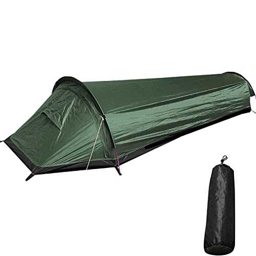 HUIOP Backpacking Tent Outdoor Camping Sleeping Bag Tent Lightweight Single Person Tent,Backpacking Tent