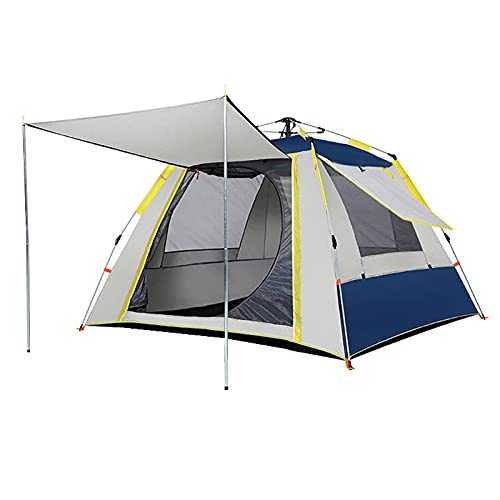Automatic tent, outdoor camping tent, outdoor barbecue 2-4 people outdoor sunshade and rainproof fishing tent