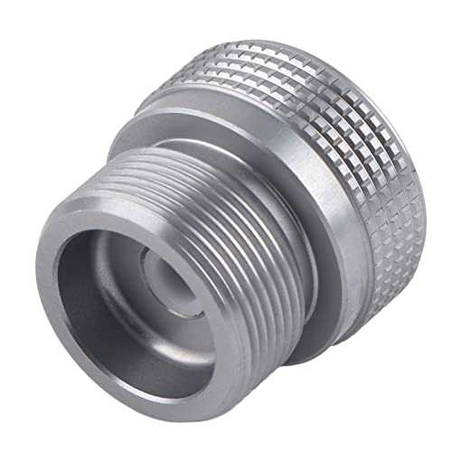 Yctze 1L MAPP Gas Tank Adapter, Propane Gas Bottle Converter Valve, Camping Stove Gas Cylinder Canister Convertor Adapter