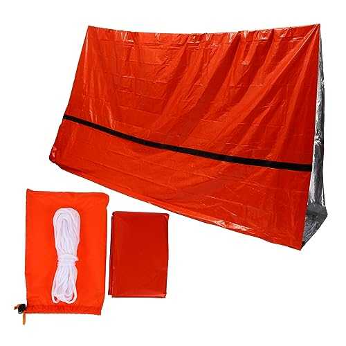 NULYLU Warm Cold Weather Tent Survival Shelter for Camping Hiking Picnic Easy to Carry