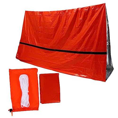MOTHNUR Relief Tent for Emergency Outdoor Compact Lightweight Shelter for Camping Hiking Fishing and Picnics Includes Outer Bag for Travel and Outdoor Activities