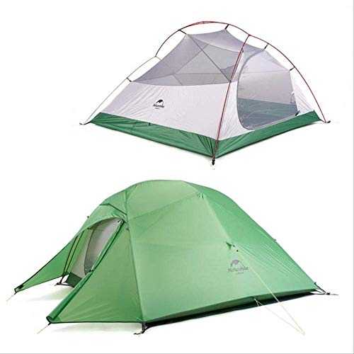 BAJIE tent Updated Cloud Up 2 Person 3 Man Ultralight Camping Tent 1 Person Windproof Outdoor Hiking Backpacking Tent