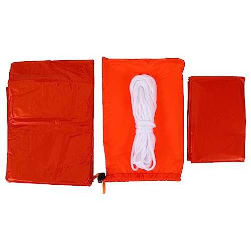 ifundom Emergency Folding Tent and Durable Outdoor Shelter with Outer Bag for Camping Hiking and Survival Situations Heat Preservation for Outdoor Activities