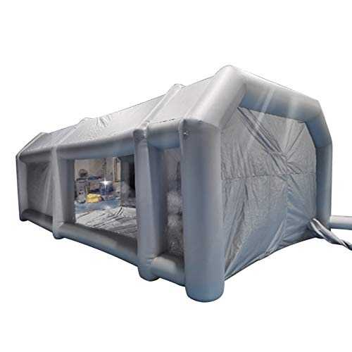Inflatable Spray Booth Tent Spray Booth Tent Air Tent Camping Tent Painting Cabin Foldable Paint Cabin Tent, Spray Booth without Hair Dryer