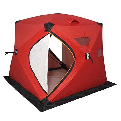 2-3 Person Winter Ice Fising Tent Thickened Cotton Warm Tent Large Space Outdoor Camping Tourist Automatic Tent