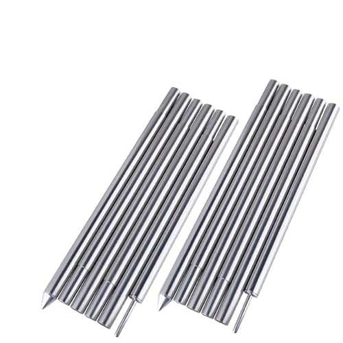 GSHUPIOU Telescopic Tarp Poles，Adjustable Tent Poles 2Pcs 6 Sections Tent Canopy Stick Aluminium Alloy Tent Poles Support Rods Folding Portable Tent Pole For Camping Tent Poles(Onecolor)