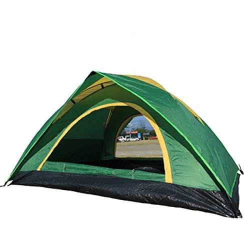 Tent 3 Season Camping Tent Nylon Fabic Double Layer Waterproof 2 Person Family Dome Tent, Easy Set Up for Camp Backpacking Hiking Outdoor