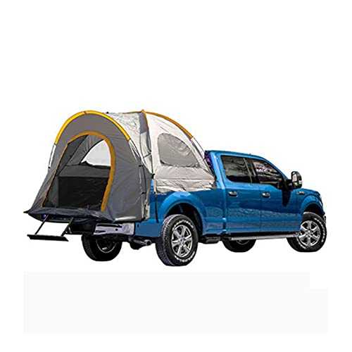 Truck Tents for Camping, 210D Oxford Cloth Waterproof Truck Bed Tent Full Size Pickup Truck Tent with PU 2000mm Double Layer Waterproof & Storage Bag