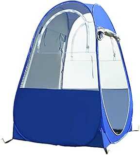 Portable UV-Protection Fishing Tent - Instant Pop-Up Single Tent with Rain Shade, Windows, and Doors for Camping, Hiking, Beach & Outdoor Adventures - Includes Carry Bag