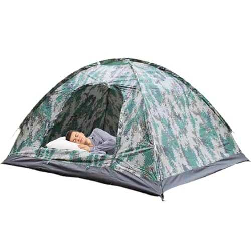 1 Person Backpack Tent, 1 Person Tent for Camping | Single Layer Travel Sleeping Tents Outdoor - Easy to Set Up Tent Outdoor Equipment for Camping, Travel, Backpacking, Picnics, Hiking, B