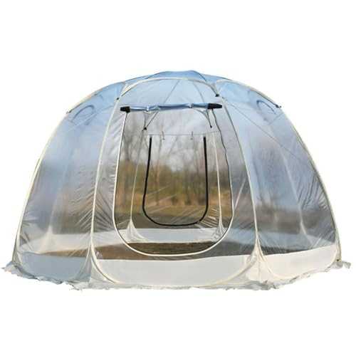 HJJP 4-6 Person Inflatable Bubble Tent - Instant Camping Dome Shelter for Backyard Party, Stargazing - Premium Oversize Greenhouse Weather Pod