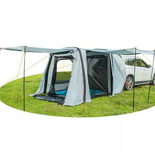 Tailgate Tent Outdoor Tent Car Awning SUV Tailgate Tent Family Camping Tents with Ample Headspace for Outdoor Travel Picnic