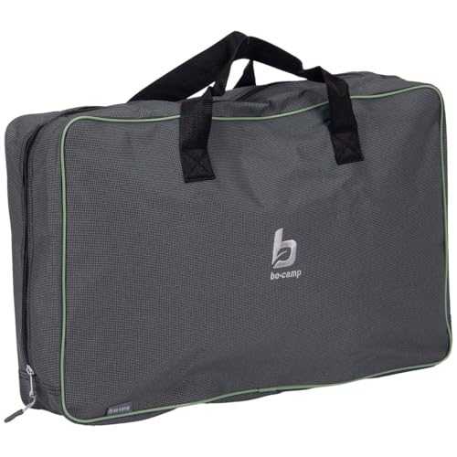 Bo-Camp Polyester Storage bag for burner gas stove , Grey & Black, ‎50 x 30 x 8 cm