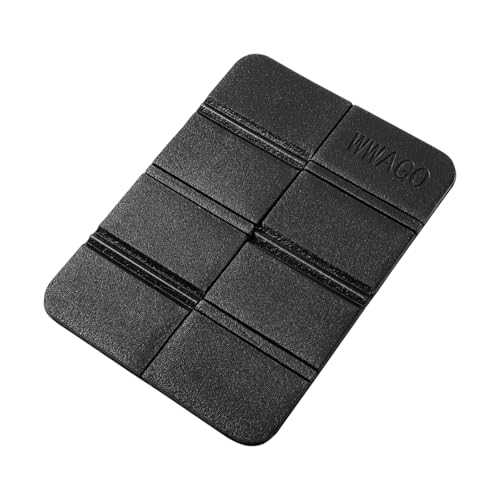 Vorcool XPE Seat Mat Seat Cushion Mat Foldable Waterproof for Outdoor Camping Park Picnic in Black colour