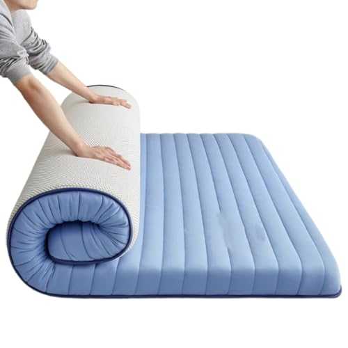Futon Mattresses，Japanese Floor Mattress 6cm Thick Futon Mattress Foldable Roll up Mat for Lounger Bed Dorm Camping Single Small Double King