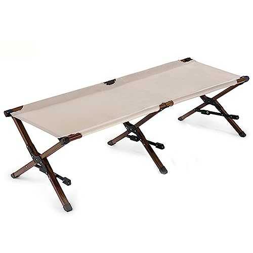 GXXINGIN Portable Folding Bed，Camping Cots,Camping Cot for Adults,Lightweight Portable Sleeping Cots Bed,Folding Camp Bed,Tent Sleeping Bed,Suitable for Outdoor Backpacking Hiking Traveling Beach,Eas