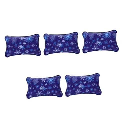 Zerodeko 5pcs Self-inflating Camping Pillow Water Fillable Pillow for Travel Outdoor Cooling for Summer
