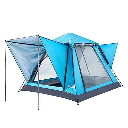 Outdoor camping quick-open automatic tent, family picnic park, rainproof and sunscreen 3-4 people tent Household faucets