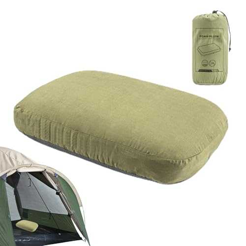 Outdoor Camping Pillow - Backpacking Pillow, Portable Camping Pillows | Ergonomic Small Backpacking Pillow, Lightweight Small Pillow For Camping, Hiking, Travel, 14.96x9.84x3.94 inches