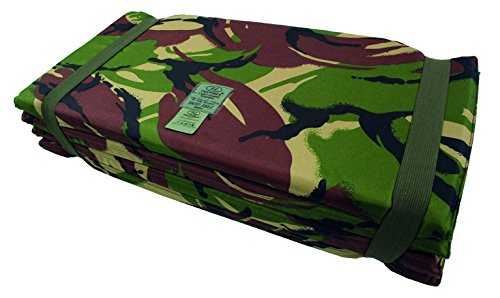 Highlander Z Sleeping Mat – 185 x 48 x 1.3 cm, SM031 BC 01 Multi-Coloured British DPM Size:185 x 48 x 1.3 cm