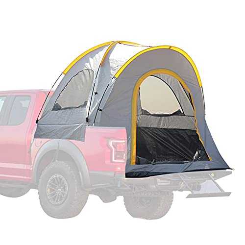 CRBUDY Truck Bed Tent Car Camping Tent Preferred 2 Person King Size Truck Tent for Camping Outdoor Portable Pickup Truck Tent, Easy-to-Set