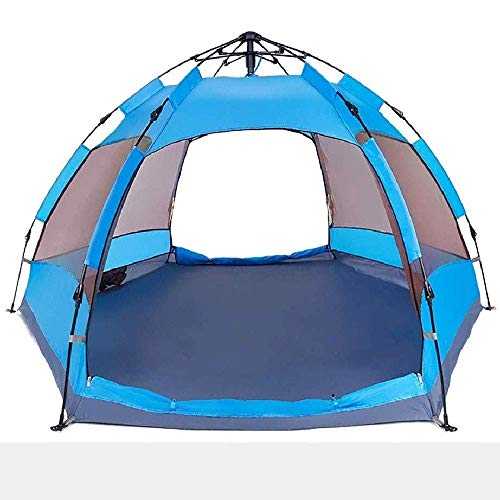 Tent For Camping Hydraulic Outdoor Tent, Automatic Speed Opening Tent, Rainproof Anti-Uv Family Camping Tent For Tourism Hiking 3-4 Person Large Space For Picnic Outdoors
