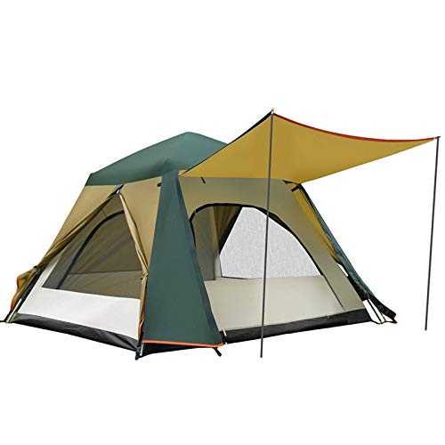 Men Tent, and Easy Set Up, Lightweight Camping Tent 3-4 Persons Double Layers Backpacking, Ideal for Hiking Camping