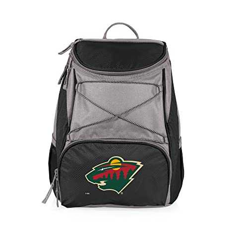 PICNIC TIME NHL Minnesota Wild PTX Backpack Cooler - Soft Cooler Backpack - Insulated Lunch Bag