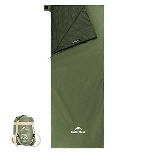 Naturehike Envelope Sleeping Bag for Adults,Lightweight Sleeping Bags,Can be Fully Opened Use, 4 Season,Waterproof,for Backpacking Tents Hammocks Hiking Family Camping