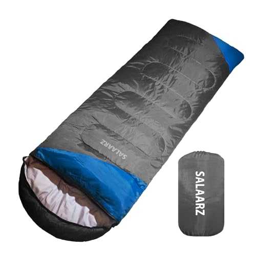 Sleeping Bag for Adults 3-4 Season Waterproof Lightweight Sleeping Bag for Men, Women, Camping, Outdoors with Bag