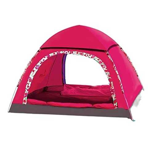 Camping Tent Automatic Quick Opening Camping Tent Large Space Super Breathable Outdoor Tent 2-3 Person Rainproof Tents For Adults