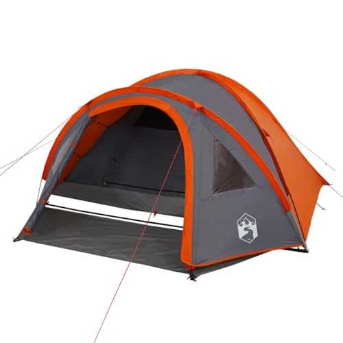 Camping Tent 4 Persons Outdoor Hiking Portable Dome Tent 185T Taffeta vidaXL