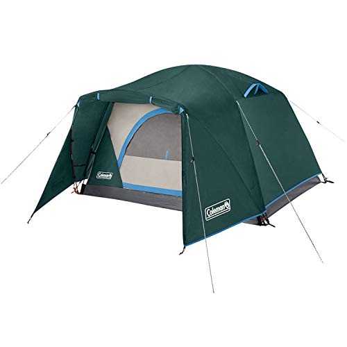 Coleman Camping Tent | Skydome Tent | Full Fly Vestibule,