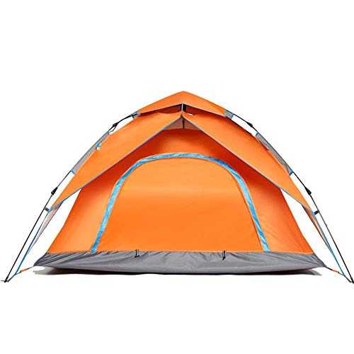 Luxury Tent 3-4 Double-decker Double-door Automatic Tent Beach Garden Camping Fishing Picnic Self-driving Tour for Backpacking Fishing