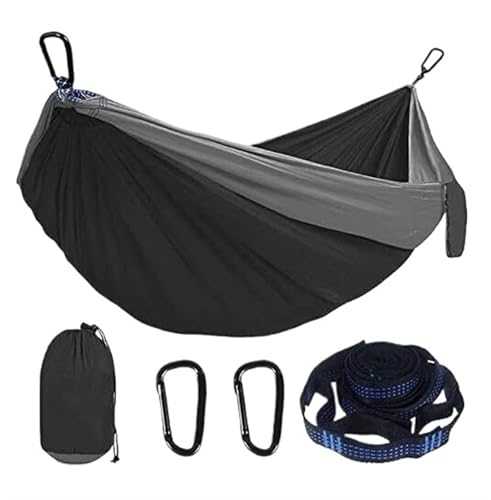 Swinging Hammock Lightweight Portable Double & Single Hammock With Tree Straps, Camping Gear For Outside Backpack Travel Travel Tree Hammocks (Size : 300x200 cm)