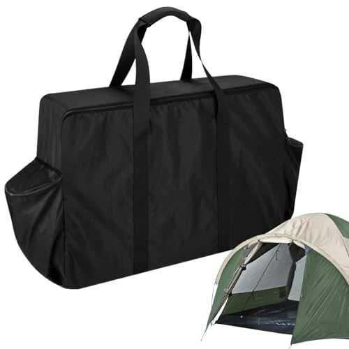 Camping Stove Carry Cases | Portable Protective BBQ Tool Storage,Foldable Small Tank Accessories, Outdoor Gear Organizer, Grilling Hardware Container for Picnic