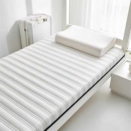 Thick Winter Futon Floor Mattress, Non-Slip Thick Mattress, Foldable Japanese Futon, Japanese Thick Mattress, Portable Roll Up Mattress for Guest Use, Camping