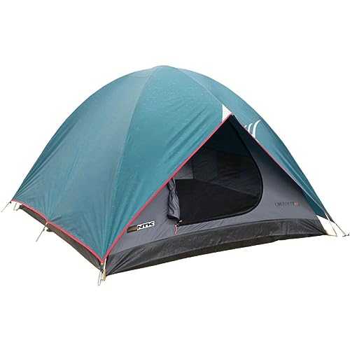 NTK Cherokee GT Tent for Camping | Camping Tent with 100% Waterproof Dome, Nano-Flex Fiberglass Poles & Breathable Mesh | 2500 mm Warm & Cold Weather Outdoor Tent