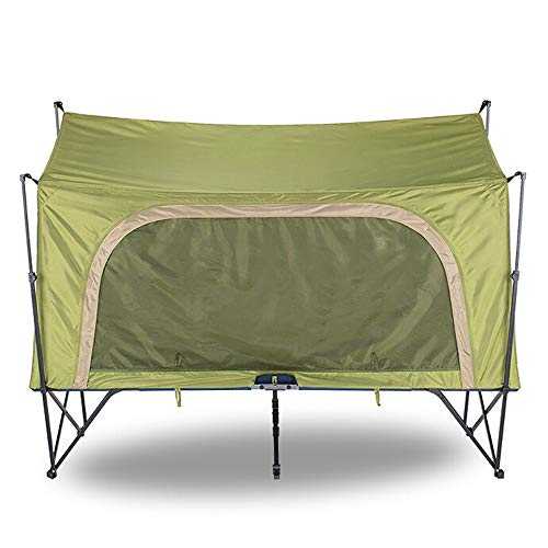 Outdoor Backpack Tent Automatic Camping Cot 4-Season Outdoor Off Ground Tent Folding For 2 Person Hiking Winter Fishing Camping Travel Night Cat Camping Tent