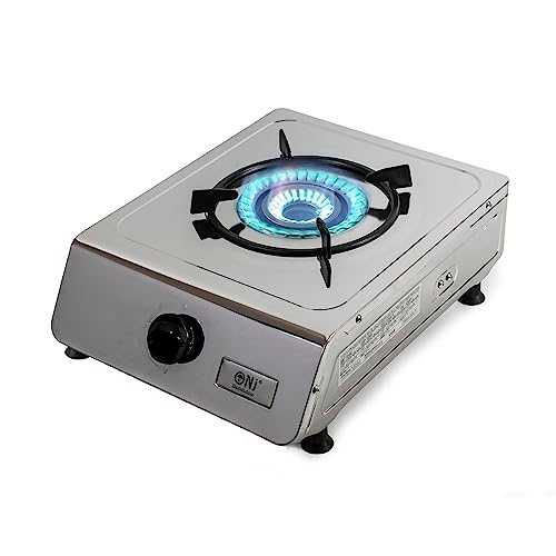 NJ-100 Camping Gas Stove Single Burner Portable Stainless Steel Portable LPG 4.0kW