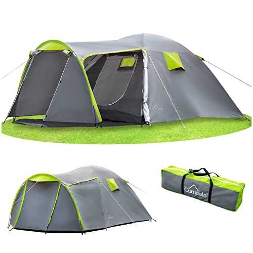 Campela CA0013 Tropical Family Tent 3-4 Person Waterproof 3000m Taped Seams