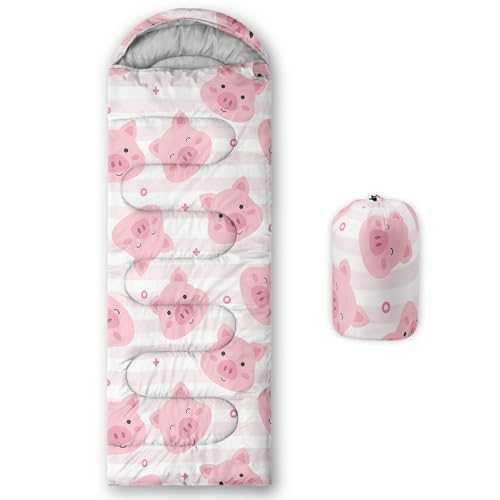 AILONEN Butterfly Sleeping Bag,3 Season Warm and Cool Weather,Lightweight,Waterproof,Fantasy Butterfly Design Floral Sleeping Bag for Boys Girls Kids Adults,Traveling,Outdoors