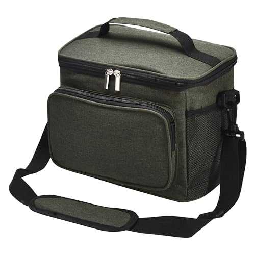 Outlery Cooler Bag - Versatile and Durable Insulated Bag for Outdoor Activities, Picnics, and More - Camping Coolers with Long-Lasting Performance and Freshness Preservation - Gray