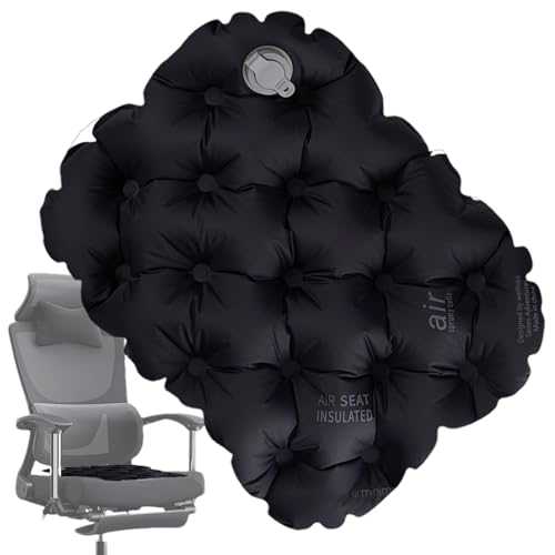 Air Cushion Pads, Inflatable Seat Mat Travel, Portable Seat Cushion, Cushion Pad, Waterproof Cushion, Outdoor Seat, Inflatable Seat, Hiking Tractor, Lightweight Pad Comfort Backpack Picnic