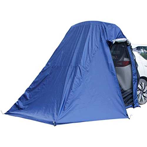 JTYX Pop-Up Cabin for Cars | SUV Tent | Tailgate Shade Awning Tent for Car Camping Road Trip Essentials - Car Camping Shelter with Zippered Entry