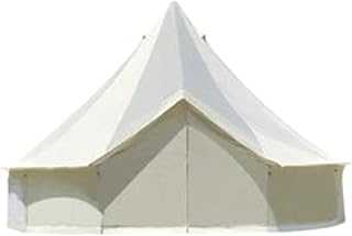 Spacious Cotton Bell Tent Large Yurt Style Tent for Family Glamping and Camping Outdoor Rainproof Four Season Picnic Shelter ()