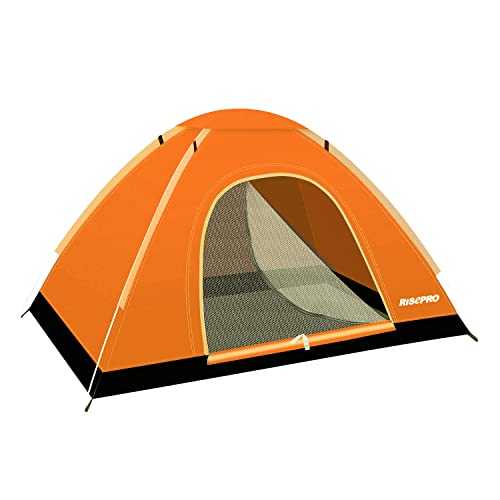 RISEPRO instant automatic pop up tent, 2 Person Lightweight Tent, Waterproof Windproof, UV Protection, Perfect for Beach, Outdoor, traveling, hiking, camping, hunting, fishing